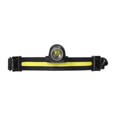 Pannlampa LED COB + CREE med 1200 mAh batteri