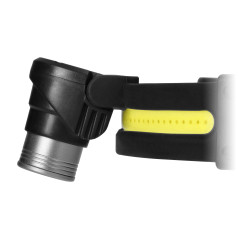 Pannlampa LED COB + CREE med 1200 mAh batteri