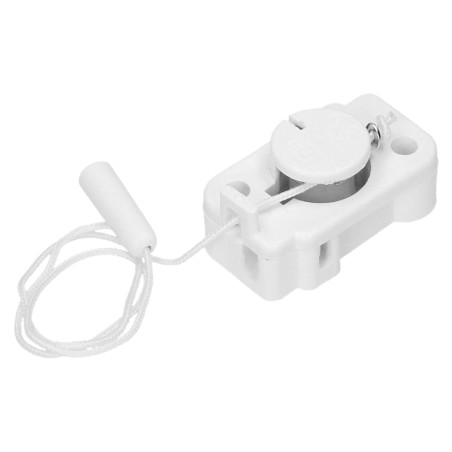 Brytare dragen 2,5A, vit, MINI