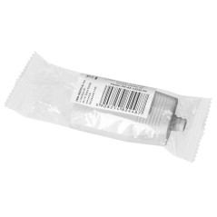 Platt uttag utan jordning, 2,5A, 250V, vit polykarbonat, 1 styck. | HandlaSmidigt.se
