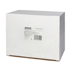 Platt uttag utan jord, 2,5A, 250V, vit polykarbonat, 50 stycken | HandlaSmidigt.se