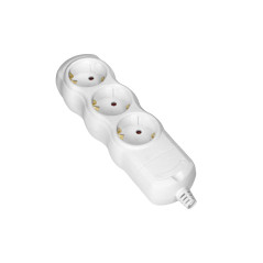 Grenuttag 3x2P+Z Schuko, vit | HandlaSmidigt.se