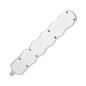 Grenuttag 5x2P+Z Schuko, vit
