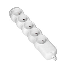 Grenuttag 5x2P+Z, vit | HandlaSmidigt.se