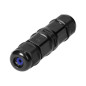 MICRO kabelanslutningskontakt, rak, IP68, 2x1,0mm2, 450V/10A, 2 st.