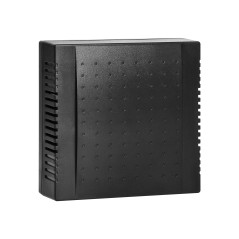Elektromekanisk tvåtonig ringklocka QUARTO AC, 230V, svart | HandlaSmidigt.se