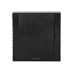 Elektromekanisk tvåtonig ringklocka QUARTO AC, 230V, svart | HandlaSmidigt.se