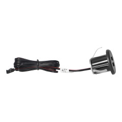 Laddare 2XUSB 3,4A, infälld i bord, svart | HandlaSmidigt.se