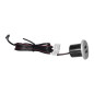 Laddare 2XUSB 3,4A, infälld i bord, silver