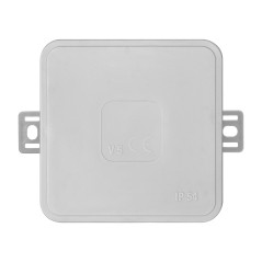 Burk för CLICK, IP54, 12 genomföringar, 75x75x41mm, grå, 66 st. | HandlaSmidigt.se