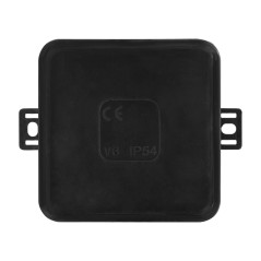 Askburk för CLICK, IP54, 12 genomföringar, 85x85x41mm, svart | HandlaSmidigt.se