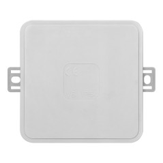 Askburk CLICK, IP54, 12 genomföringar, 85x85x41mm, grå | HandlaSmidigt.se