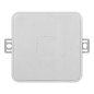Askburk CLICK, IP54, 12 genomföringar, 85x85x41mm, grå
