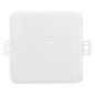 Askburk för CLICK, IP54, 12 genomföringar, 85x85x41mm, vit