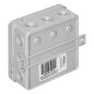 Burk för CLICK, IP54, 12 genomföringar, 100x100x41mm, grå