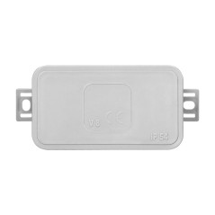 Askkopp CLICK, IP54, 8 genomföringar, 80x45x41mm, grå | HandlaSmidigt.se
