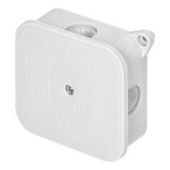 Burk för ECO, IP44, 400V, 4 gummikontakter, 85x85x35mm, vit | HandlaSmidigt.se