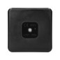 Askburk för PRO, IP55, 400V, 12 genomföringar, 85x85x37mm, svart