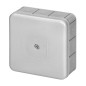 Burk för PRO, IP55, 400V, 12 genomföringar, 85x85x37mm, grå