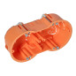 Burk med 60 mm dubbelgängad plugg för gipsvägg, 70 stycken
