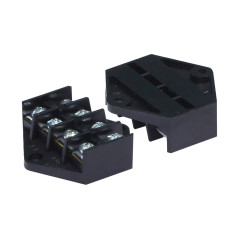 Platt grenskena 4 spår x 4mm2