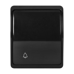 Ringklocka för AQUATIC, IP44, svart | HandlaSmidigt.se
