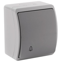 Ringklocka för AQUATIC, IP44, grågrafit, 10 st.