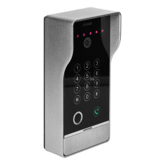 Jag översätter från polska till svenska:

GUARDO enkelhusvideodörrtelefonset med fingeravtrycksläsare, närhetsläsare, kodlås…