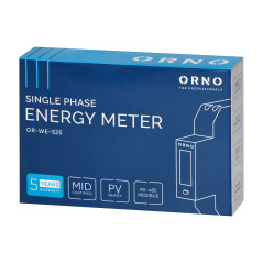 Enfas elmätare, 100A, RS-485-port, MID, 1 modul, DIN TH-35mm, PV | HandlaSmidigt.se