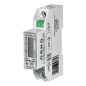 Enfasig elmätare för elektrisk energi 100A, flertariff, RS-485-port, MID, 1 modul, DIN TH-35mm, PV.