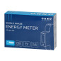 Enfasig elmätare för elektrisk energi 100A, flertariff, RS-485-port, MID, 1 modul, DIN TH-35mm, PV.