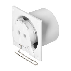 Badrumsfläkt 100mm Premium - Rör med strömbrytare (Kullager) | HandlaSmidigt.se