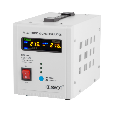 Automatisk spänningsregulator KEMOT SER-1000 | HandlaSmidigt.se