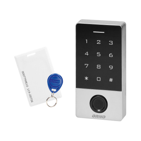 Touchscreen kodsäker lås med kortläsare och närhetsbrickor IP68, 2 reläer 3A. | HandlaSmidigt.se