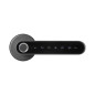 Digital dörrhandtag med pekskärmstangentbord och smartfunktion - fingeravtrycksläsare, Bluetooth 4.0, svart