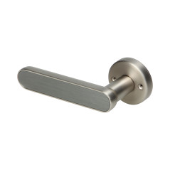 Kodlås med pekskärmstangentbord och smartfunktion - fingeravtrycksläsare, Bluetooth 4.0, nickel | HandlaSmidigt.se