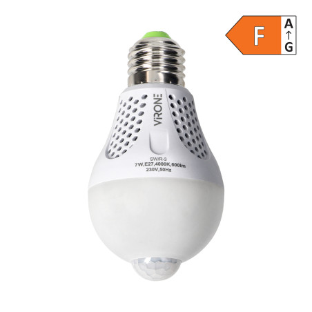 NAMIB LED PIR 7W A60, PIR-lampa 7W, 600 lm, 4000K

Let me know if you need help with anything else. | HandlaSmidigt.se