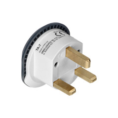 Reseadapter - Gå till Storbritannien, 230V/13A. Universaluttag, brittisk kontakt (typ G). | HandlaSmidigt.se