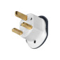 Reseadapter - Gå till Storbritannien, 230V/13A. Universaluttag, brittisk kontakt (typ G).
