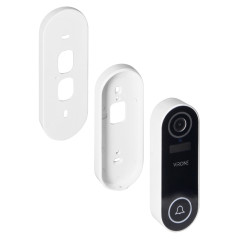 Trådlös videodörrklocka LAYO med Full HD-videokamera, WiFi och nätverksmottagare, IP65, kommunikation med smartphone via app…
