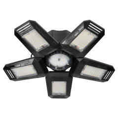 RIGEL LED arbetslampa hopfällbar 5-vägd, E27 55W, 6500K, 4950lm | HandlaSmidigt.se