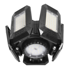 RIGEL LED arbetslampa hopfällbar 5-vägd, E27 55W, 6500K, 4950lm | HandlaSmidigt.se