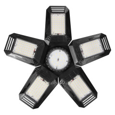 RIGEL LED arbetslampa hopfällbar 5-vägd, E27 55W, 6500K, 4950lm | HandlaSmidigt.se