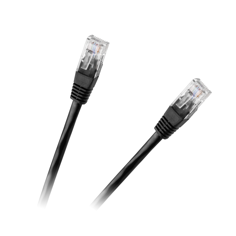 Nätverkskabel Patchcord UTP CAT.6, hane - hane, 5m