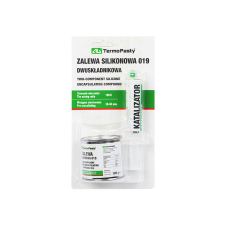 91-424- Tvåkomponents silikonförsegling 019 100g