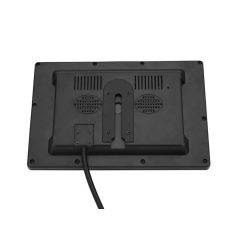 Bilskärmsmonitor 7 tum för bil med 2 AHD-kameror, 4-stiftsanslutning, 12V 24V.