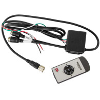 Monitor lcd 9 tum med stöd för upp till 2 kameror 4-pin 12v 24v.