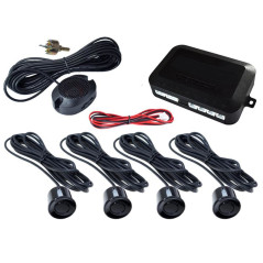 Bilskärmen 7 tum LCD-kamera med IR-dioder och parkeringssensorer.