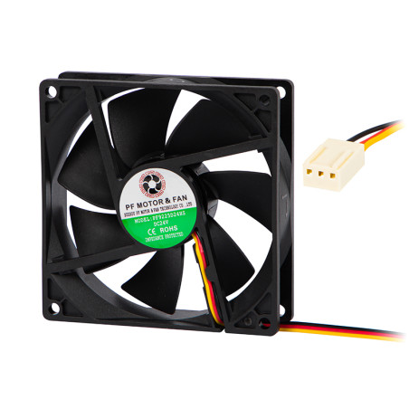 85-944- Fläkt 92x25mm 24v glidande