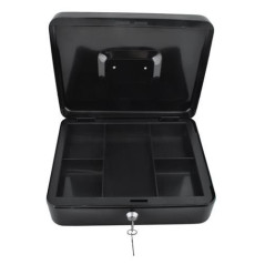 Stor svart pengakassett